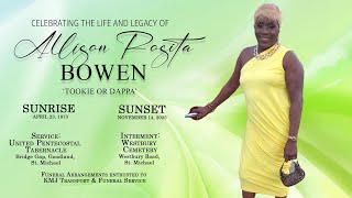 Download Lagu Celebrating the Life and Legacy of Allison Rosita Bowen nee Pile - 'Tookie/Dappa' MP3