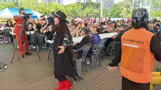#울어라열풍아 #송경미 #원곡이미자 #사랑의 밥차 기부 공연