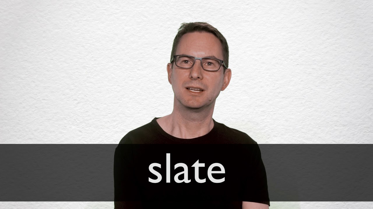 slate definition and meaning collins english dictionary another word for slate