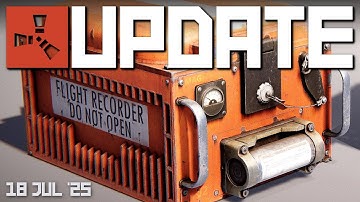 Flight recorder & Pilot codelock, Skin plugin rules, Biome fog | Rust Update 18th July 2025