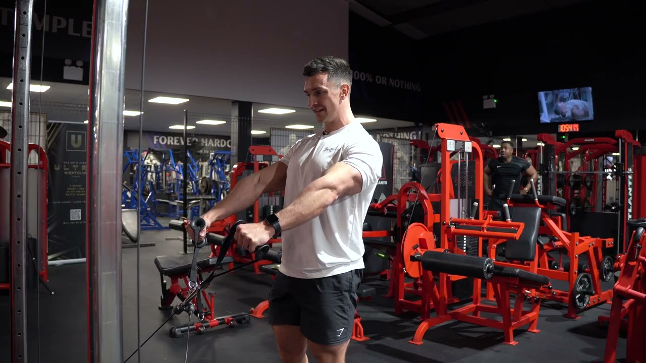 Standing Crucifix Lateral Raise - Exercise Tutorial