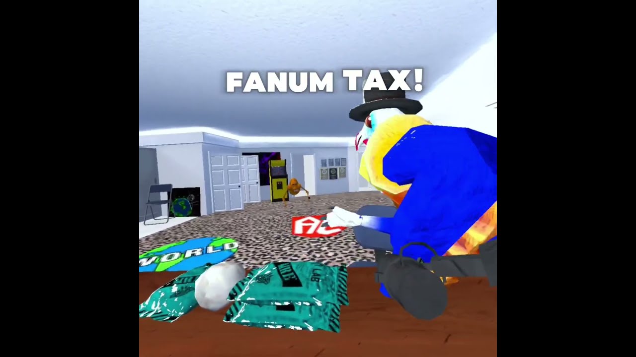 He Got Fanum Taxed Animalcompany Gorillatag Vr Funny Memes
