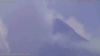 Mayon Volcano Timelapse Daytime Crater Cam - April 20, 2026