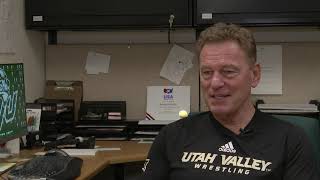 Greg Williams, UVU Wrestling Coach, Talks About Upcoming Game Vs. Stanford