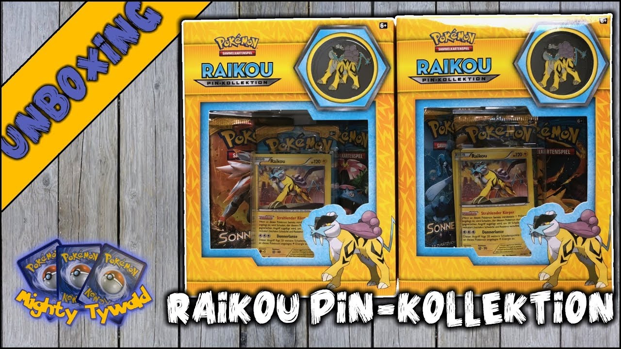 🐈⚡ 2x Raikou Pin-Kollektion ⚡🐈 (Pokemon TCG Opening)