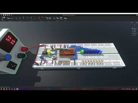 EEPROM as up/down-counter (binary and gray code)