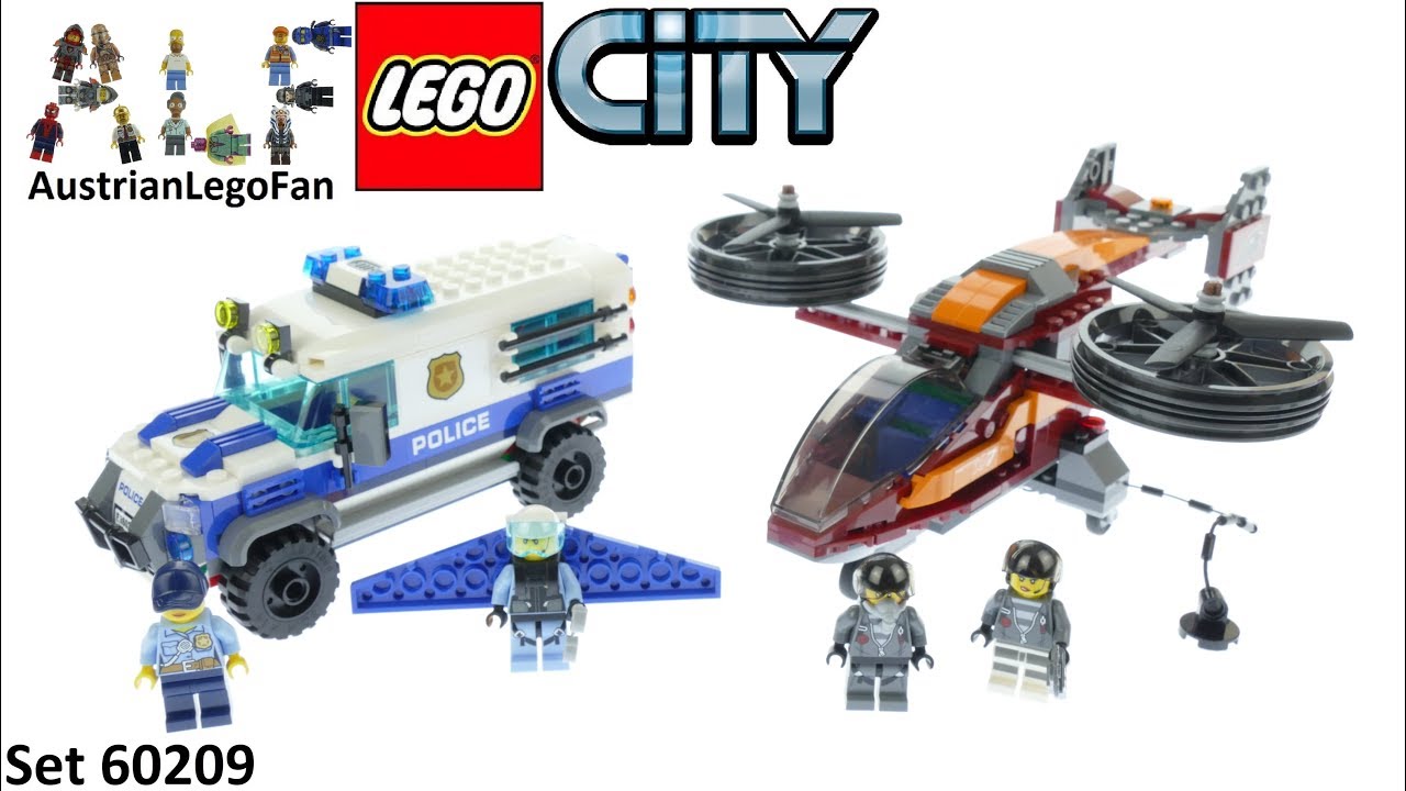 Lego City Sky Police Diamond Build YouTube