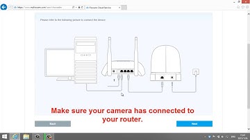 How to add a camera onto Foscam Cloud via IE