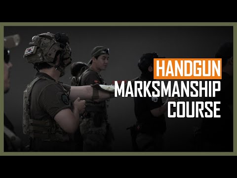 실제 권총을 제대로 쏘는 방법을 배우자면?: 슈터스랩 권총 막스맨쉽 코스 Handgun Marksmanship Course: Shooters Lab