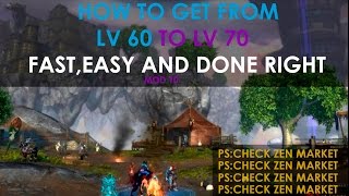 NEVERWINTER HOW TO GET FROM LV 60 TO LV 70 FAST,EASY AND DONE RIGHT (MOD 10)