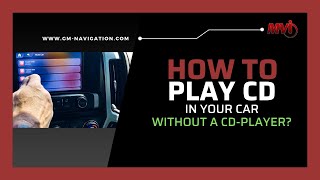 How to play CD in your car with no built in CD player?
