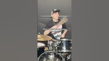 Drummer tries the FORBIDDEN drum trick at band practice🥺😳 #drummer #drums #bandpractice #rockmusic