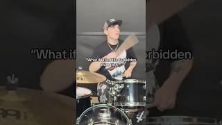 Drummer tries the FORBIDDEN drum trick at band practice🥺😳 #drummer #drums #bandpractice #rockmusic