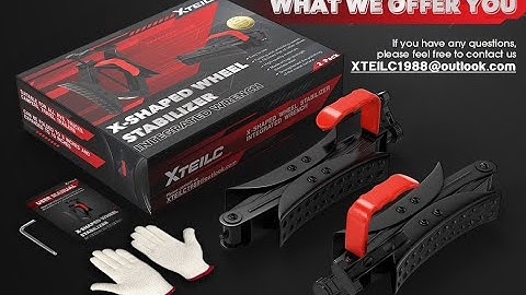 XTEILC® RV Wheel Chocks-X Chocks 2 Set