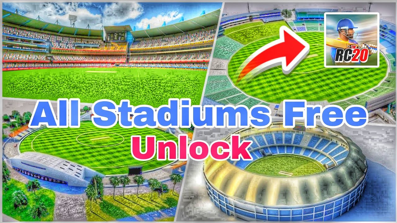 How To Unlock Stadiums In Real Cricket 20 | Rc 20 Unlock Everything ...