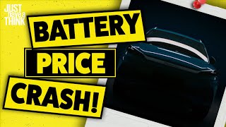 Battery prices just fell off a cliff!