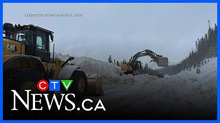 Icefields Parkway reopens after avalanche control work