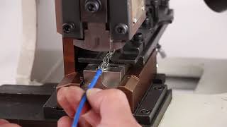 Ew09 Semiautomatic Wire Crimping Machine