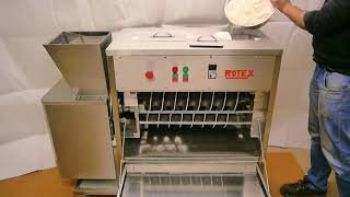 Dough divider and rounder