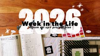 Week in the Life 2026 // Album Set Up + Prep