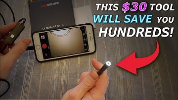 Save Hundreds with this Inexpensive Borescope Inspection Camera