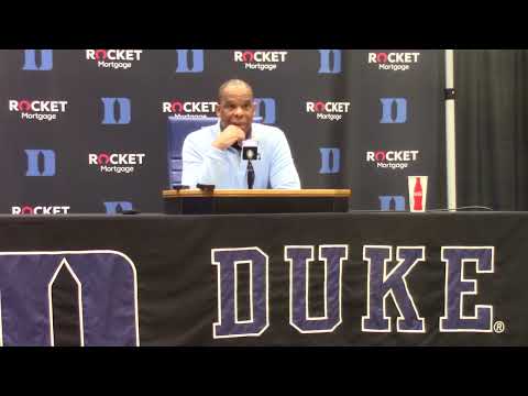 Video: Hubert Davis Post-Duke Press Conference