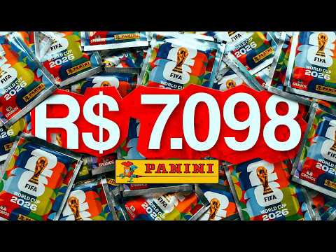A Matemática Secreta da PANINI Que Te Faz Gastar R$ 7.098 #panini