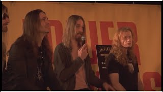 Megadeth Interview in Tower Records - Japan
