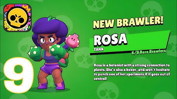 Brawl Stars - Gameplay Walkthrough (ROSA) Part 9 -  (iOS, Android)