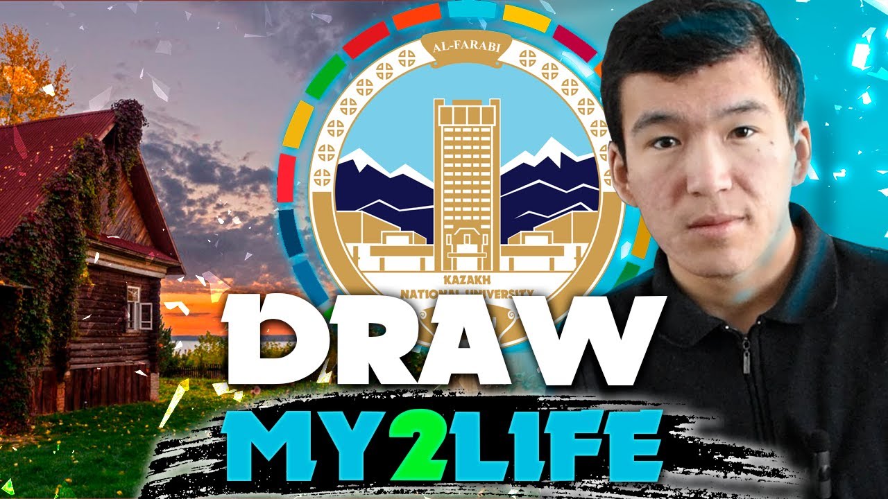 ӨЗ ӨМІРІНДІ САЛ 2 / DRAW MY LIFE 2 baukaplay - YouTube