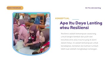 OJL 7 JURUS BK HEBAT " IMPLEMENTASI JURUS 3" Tumbuhkan Resiliensi