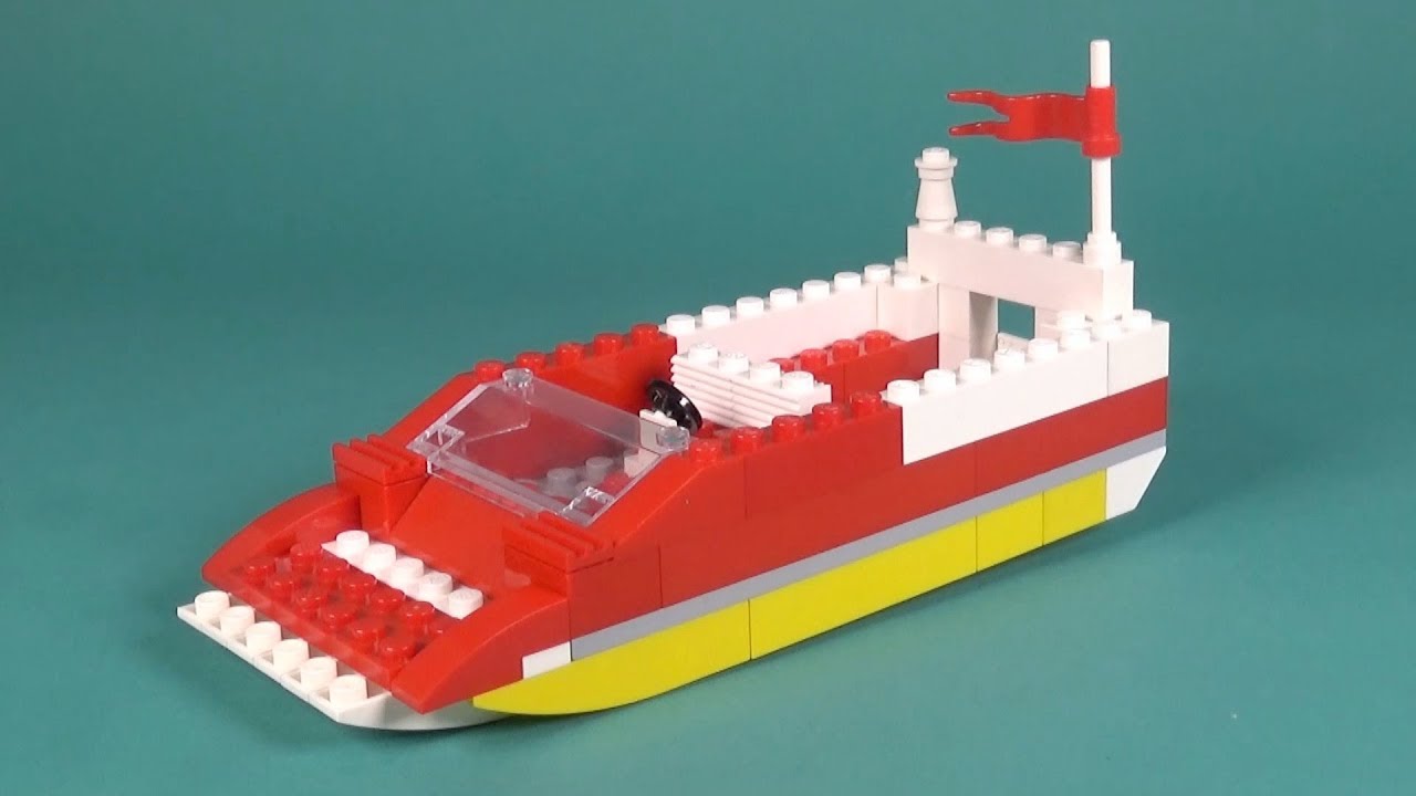 Lego Boat (003) Building Instructions - LEGO Classic How To Build - DIY - YouTube