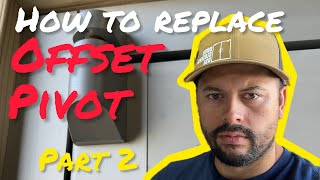 Celebrity Commercial Storefront Door Offset Pivot Hinge Installation Part 2 | Door Closers USA Profile