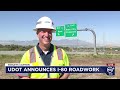 UDOT announces roadwork on I-80 in Parleys Canyon