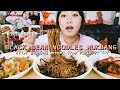 Black Bean Noodles Mukbang after gaining too much weight from Paris!! T-T