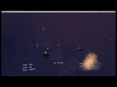 Unity Combat Space Sim: Turrets, Fighters, and Cruisers