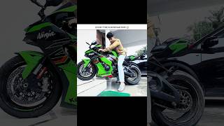 kawasaki Ninja Zx10r Tyre Blast 🤯💥 𝗠𝗼𝘁𝗼𝘃𝗹𝗼𝗴𝘀💥#kawasaki #zx10r #shorts #motovlog @aalyanvlogs1299