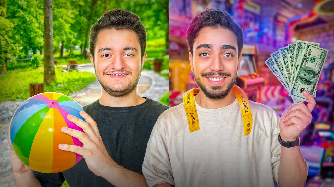 9تا تفریح ارزون یا 1تفریح گرون🤑🎡