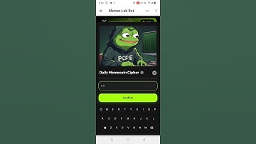 Memes Lab Bot Daily Memecoin Cipher Today 5 November 2024