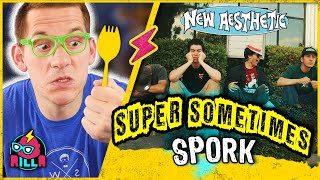 FIRST TIME HEARING Super Sometimes – "SPORK" (Official Music Video) | Pop-Punk Fan Reacts