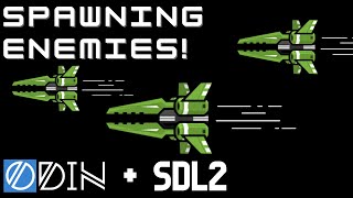 Spawning Enemy Drones | Space Shooter Part 6 | #gamedev #sdl2 #odinlang screenshot 5