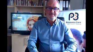 Jim Grimmer P3 Business Care launch of MYP3 app August 2020 screenshot 2