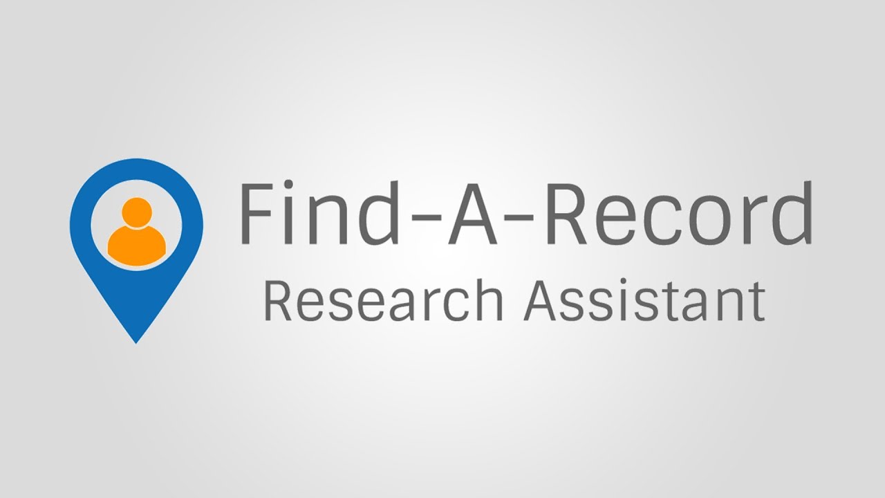 Find-A-Record Research Assistant