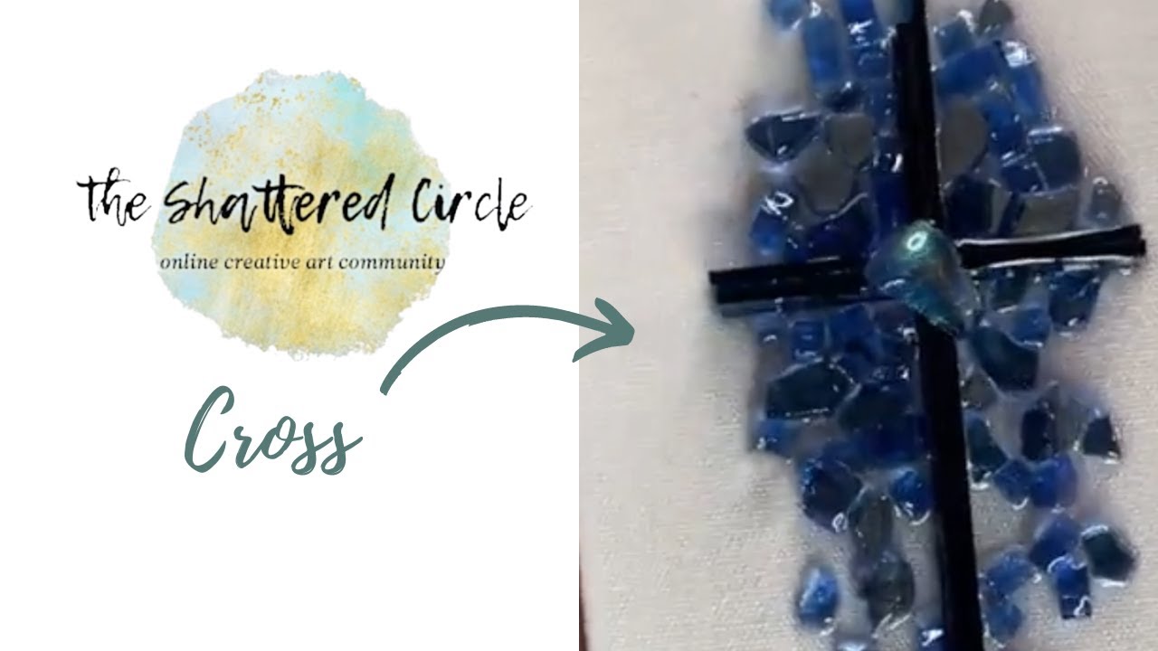 Cross (Glass & Resin Art Tutorial)