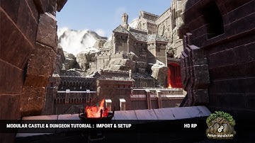 Modular Castle & Dungeon - Import and Setup Tutorial: HD RP