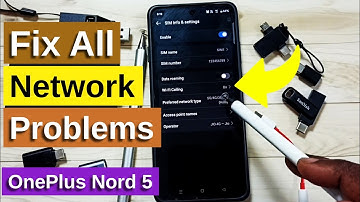 OnePlus Nord 5 | Fix all Network Problems | No Service | Slow internet | 100% Solved on Nord 5
