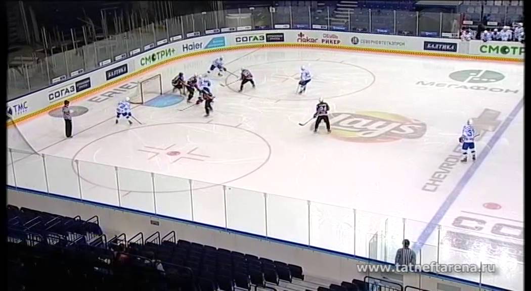 «Омские Ястребы» Омская область - «Реактор» Нижнекамск - YouTube