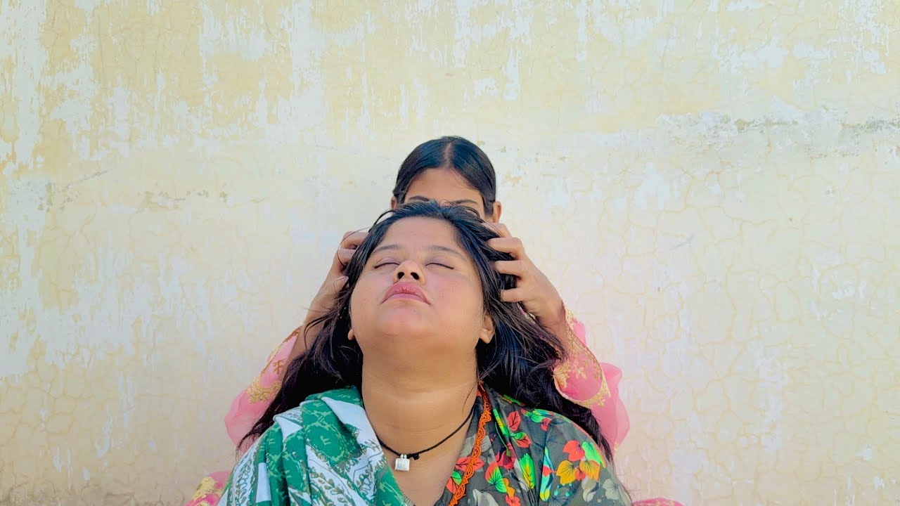 Asmr My Friend Hair Brushing