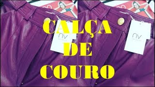Tem Como Apertar Calça De Couro?