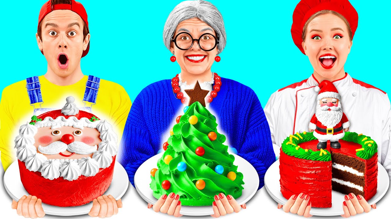 Кулинарный Челлендж: Я против Бабушки | Кухонные Лайфхаки и Хитрости от BaRaDa Gold Challenge